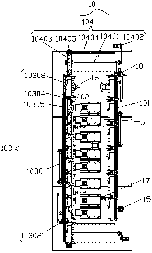 A battery cell cap tab welding equipment and its working method