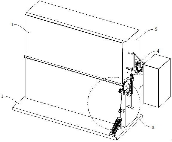 Operating room nursing equipment convenient to take and place articles