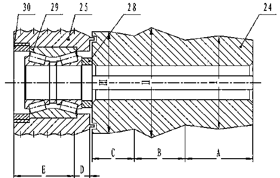 Equipment and technology for piercing and rolling anchor rod integrally