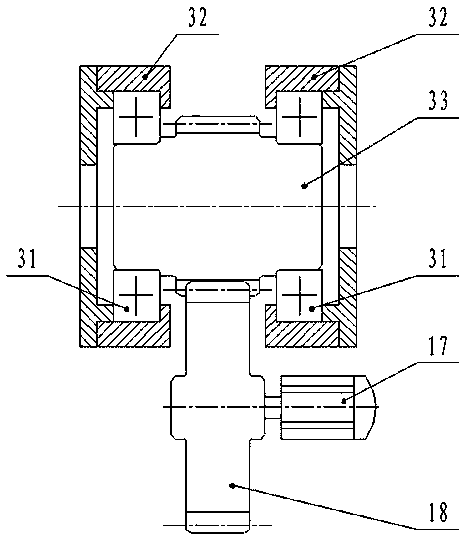 Equipment and technology for piercing and rolling anchor rod integrally