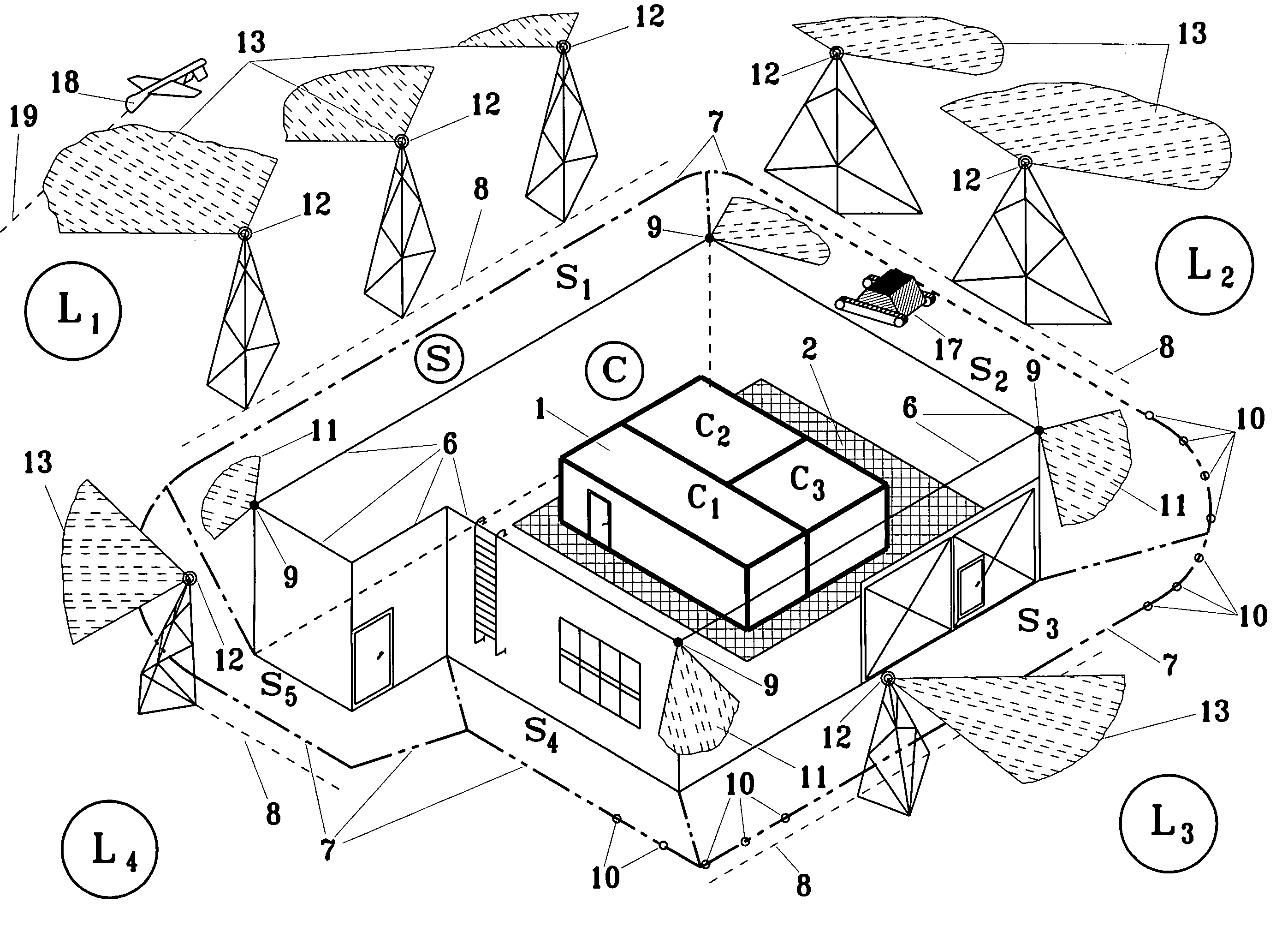 Method of defense-in-depth ultrasound intrusion detection