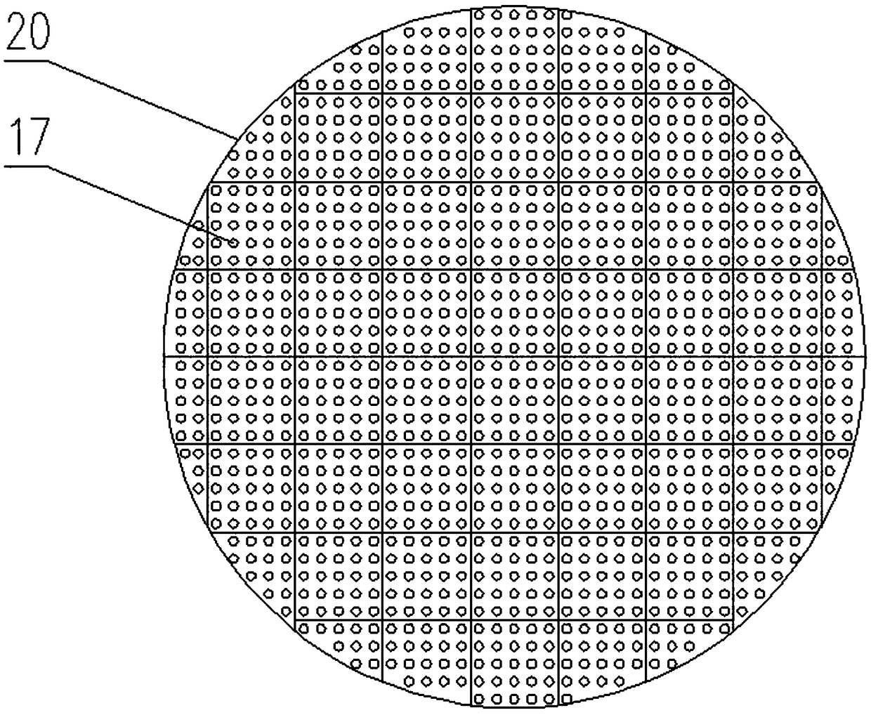 A flue gas ultra-low emission absorption tower device and its application