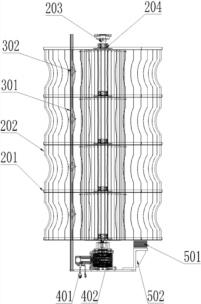 Rotary intelligent bookcase and method for controlling and reducing rotary torque of motor