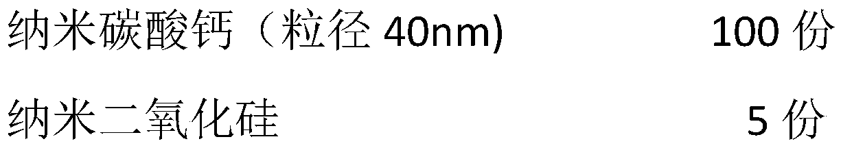 Polyolefin and nano calcium carbonate composite master batch and production method thereof