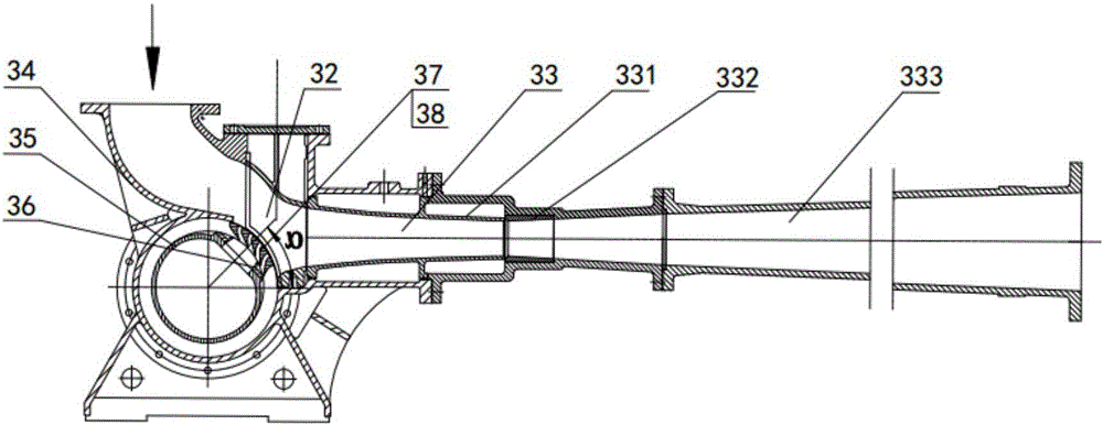 Jet vacuum system for energy conservation transformation of thermal power plant and vacuum maintenance method