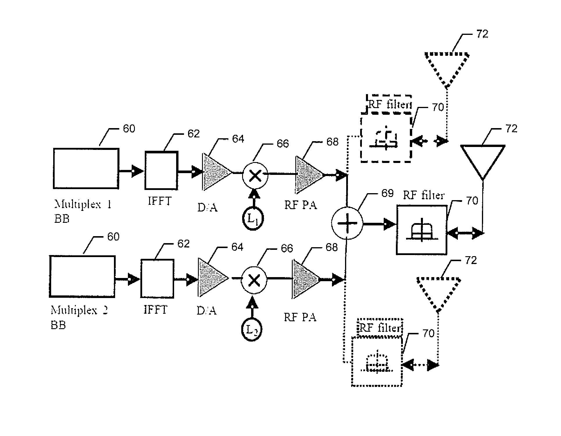 Method and apparatus for switching antenna port configurations