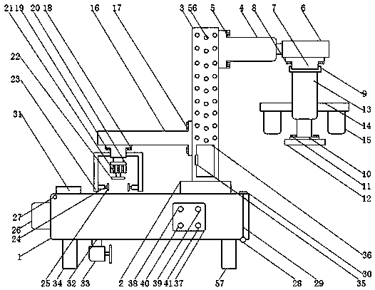 Continuous stamping robot