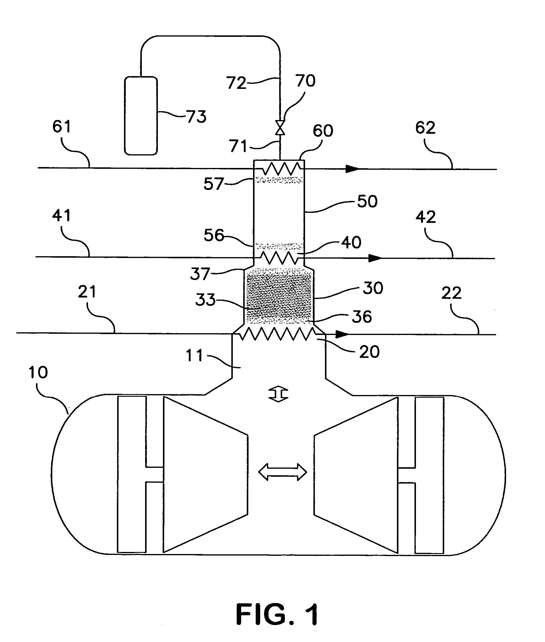 Cryocooler with grooved flow straightener