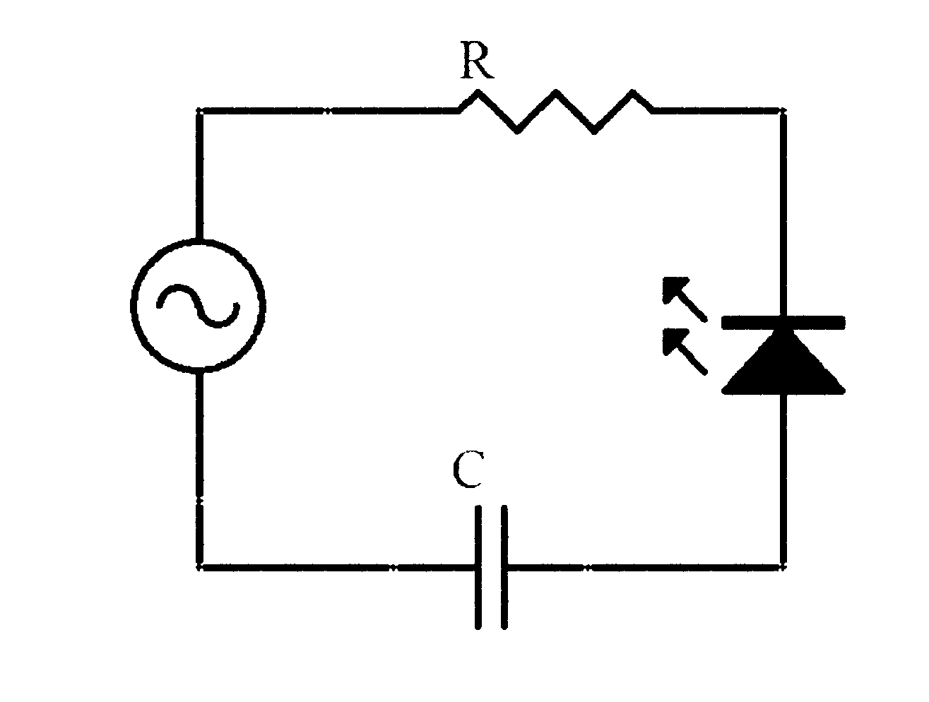 Alternating current LED light-emitting device