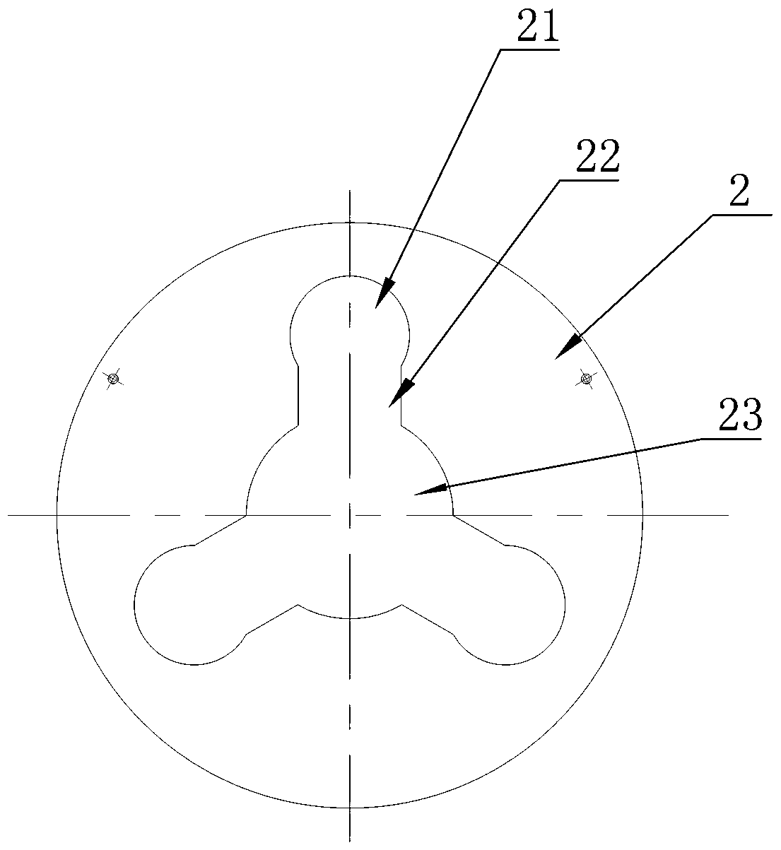 Detachable prestress anchor cable