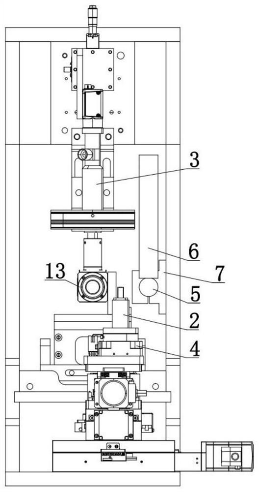 Alignment and detection method and application of semiconductor device