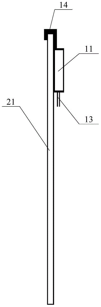 Double-glass assembly wiring box