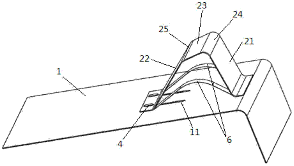 Anti-submersion structure for automobile and automobile