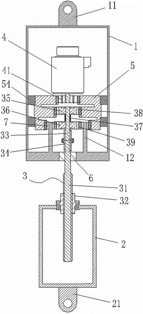 Shock absorber for energy recovery by converting mechanical energy into electric energy and recovery method thereof