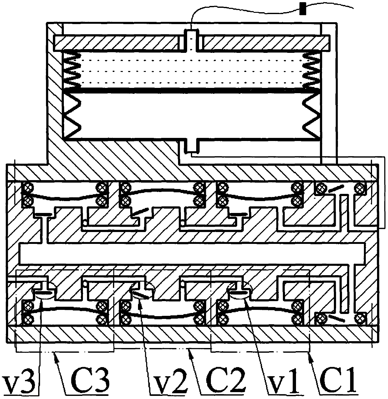 Pneumatic infusion device