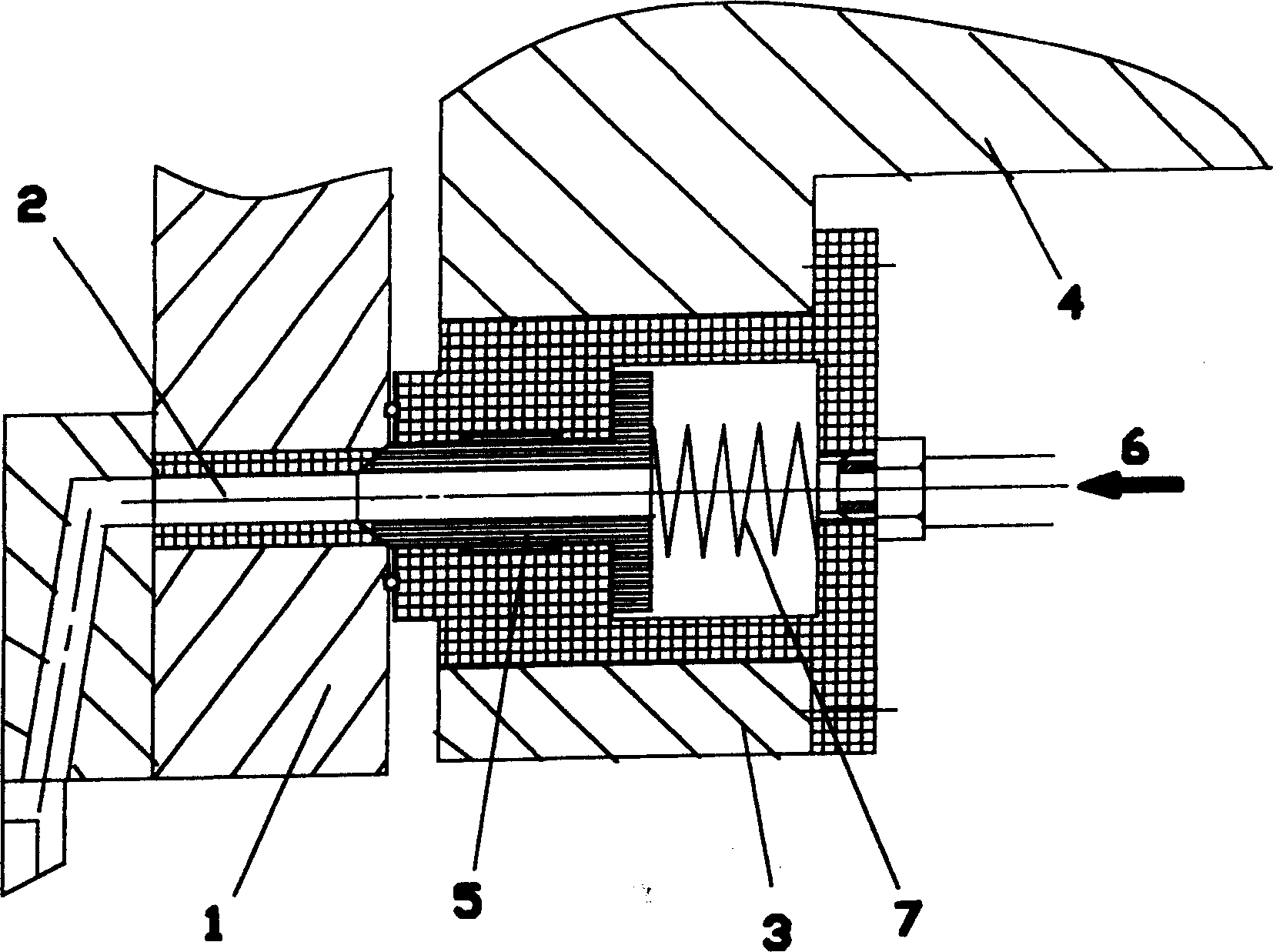 Automatic butter connection mechanism for capstan and low-temp. fluid delivery unit