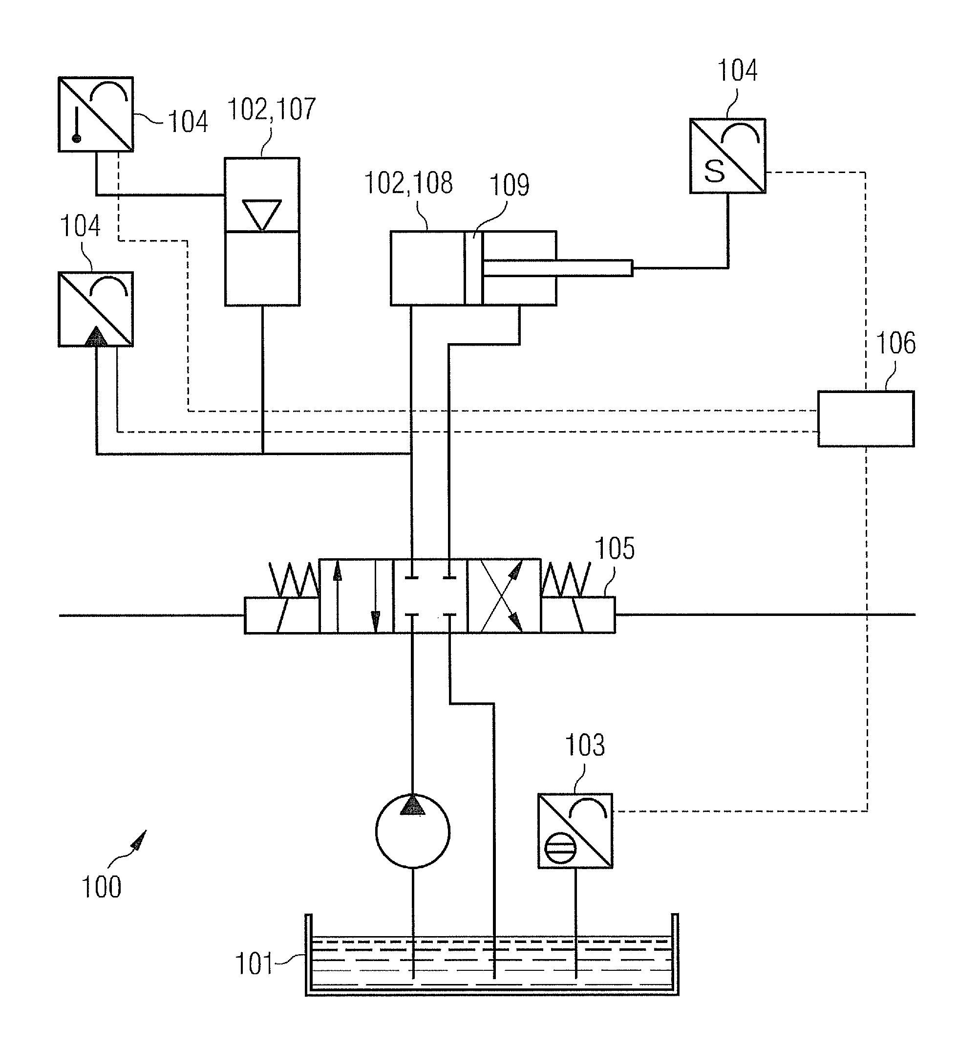 Leakage detection system in a wind turbine