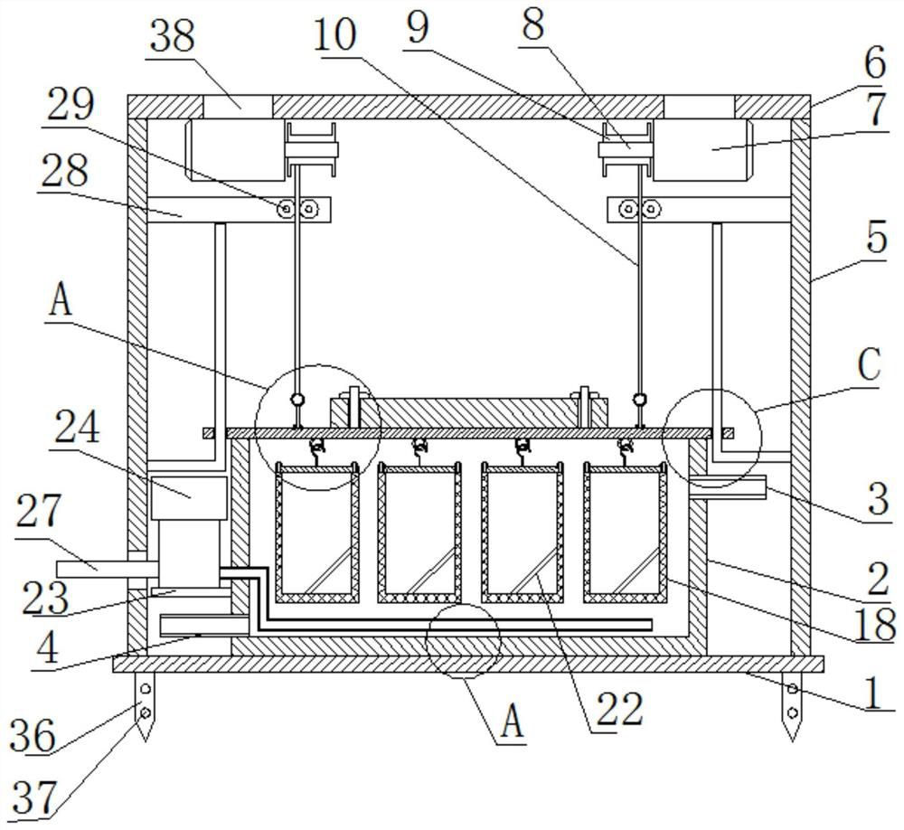 Micro-running-water net cage culture method of juvenile crabs for large-scale river crab culture