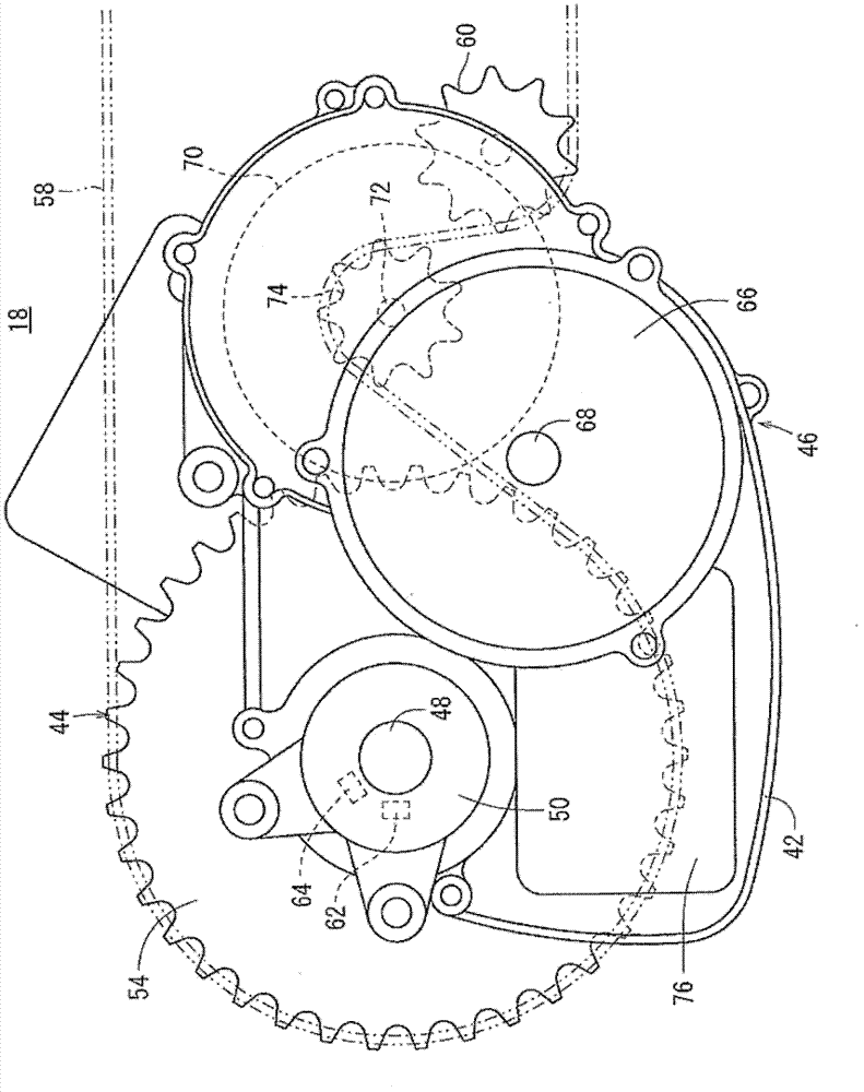 Motor-assisted bicycle