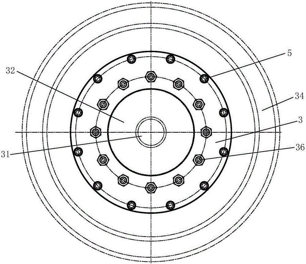 A wet multi-disc pressure loss brake