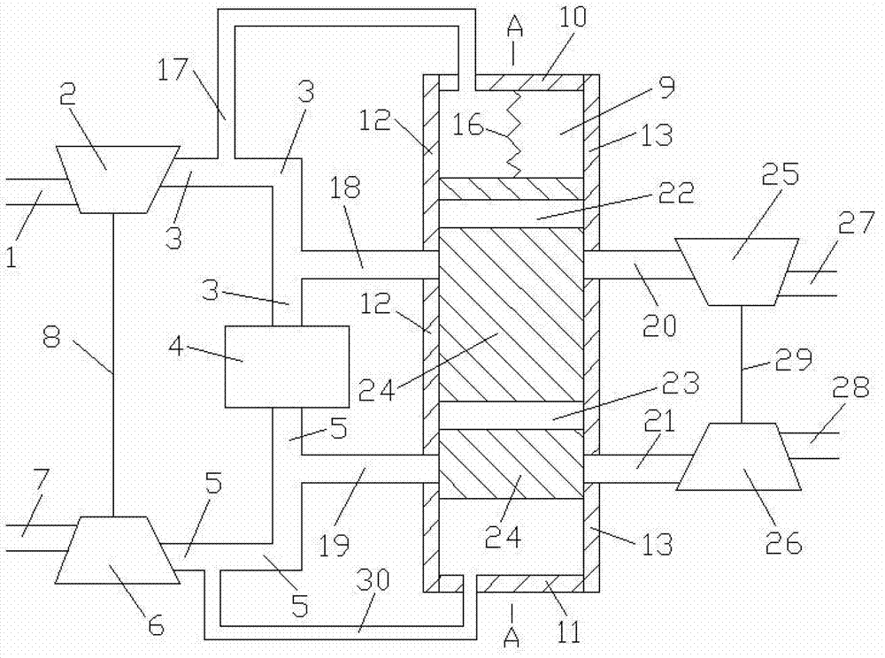 Switchable turbocharging system