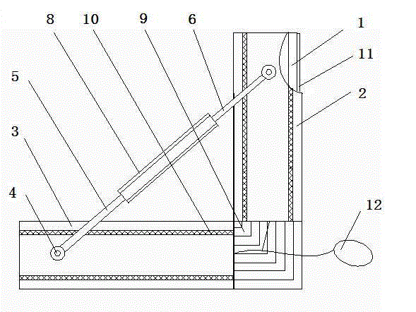 Device for rehabilitating functions of elbow joint of upper limb after operation