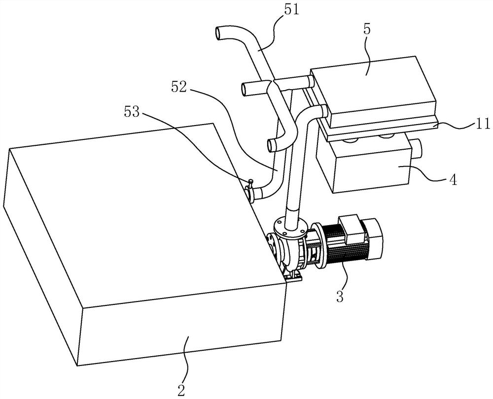 Electronic chip low-temperature testing device