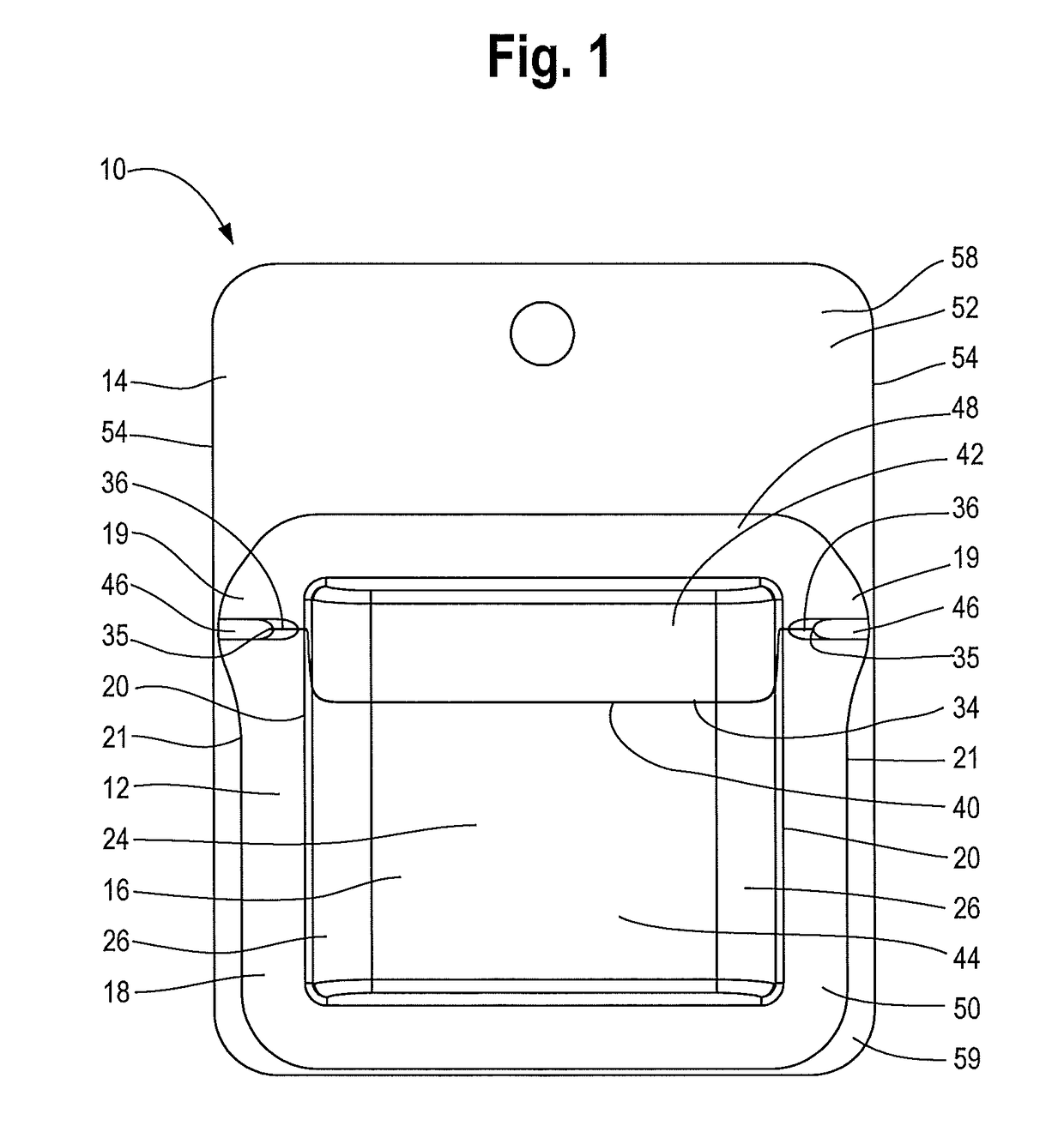 Fold Open Face Seal Package