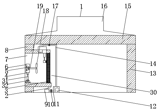 Greenhouse with ventilating mechanism