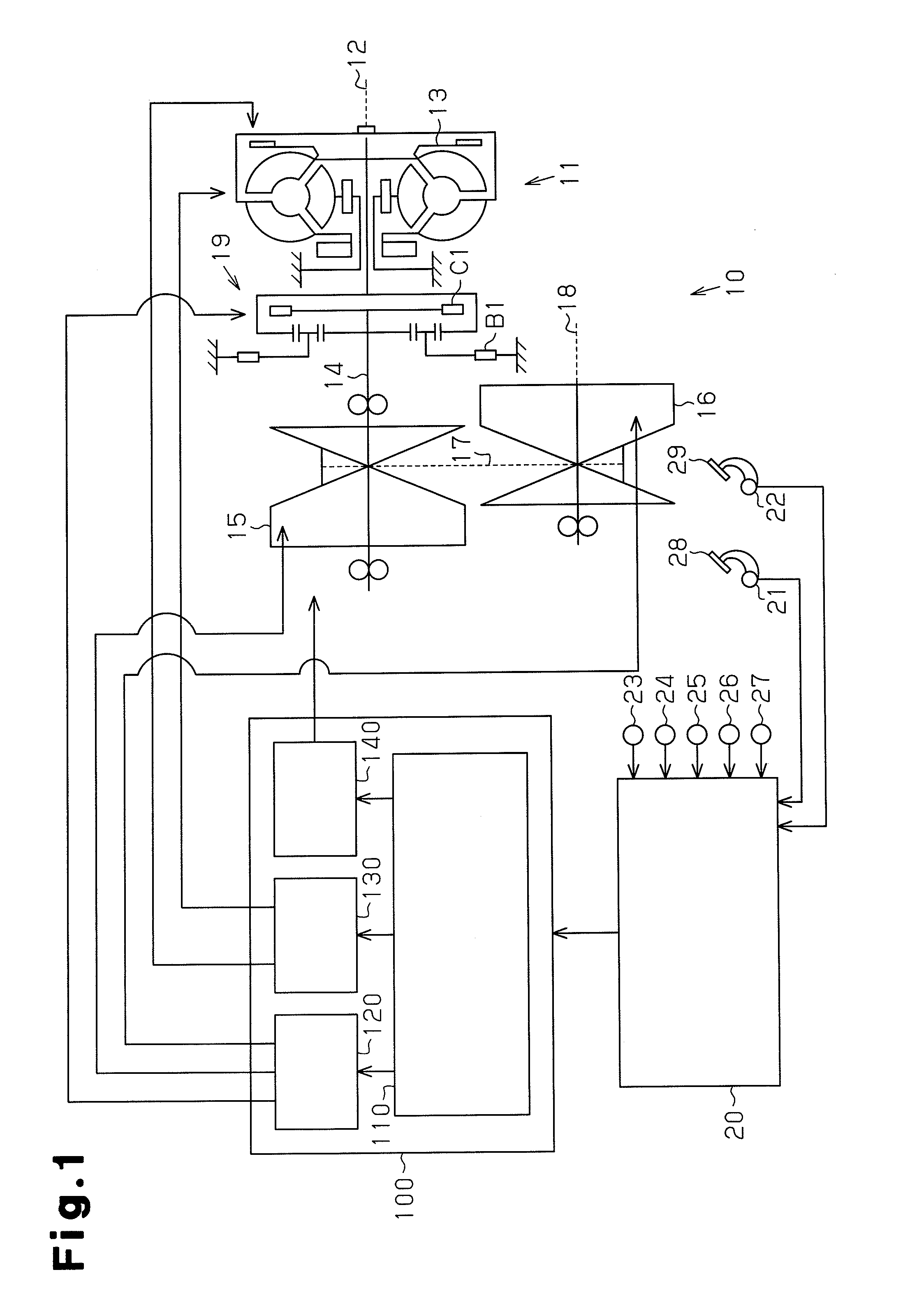 Hydraulic device for stepless transmission