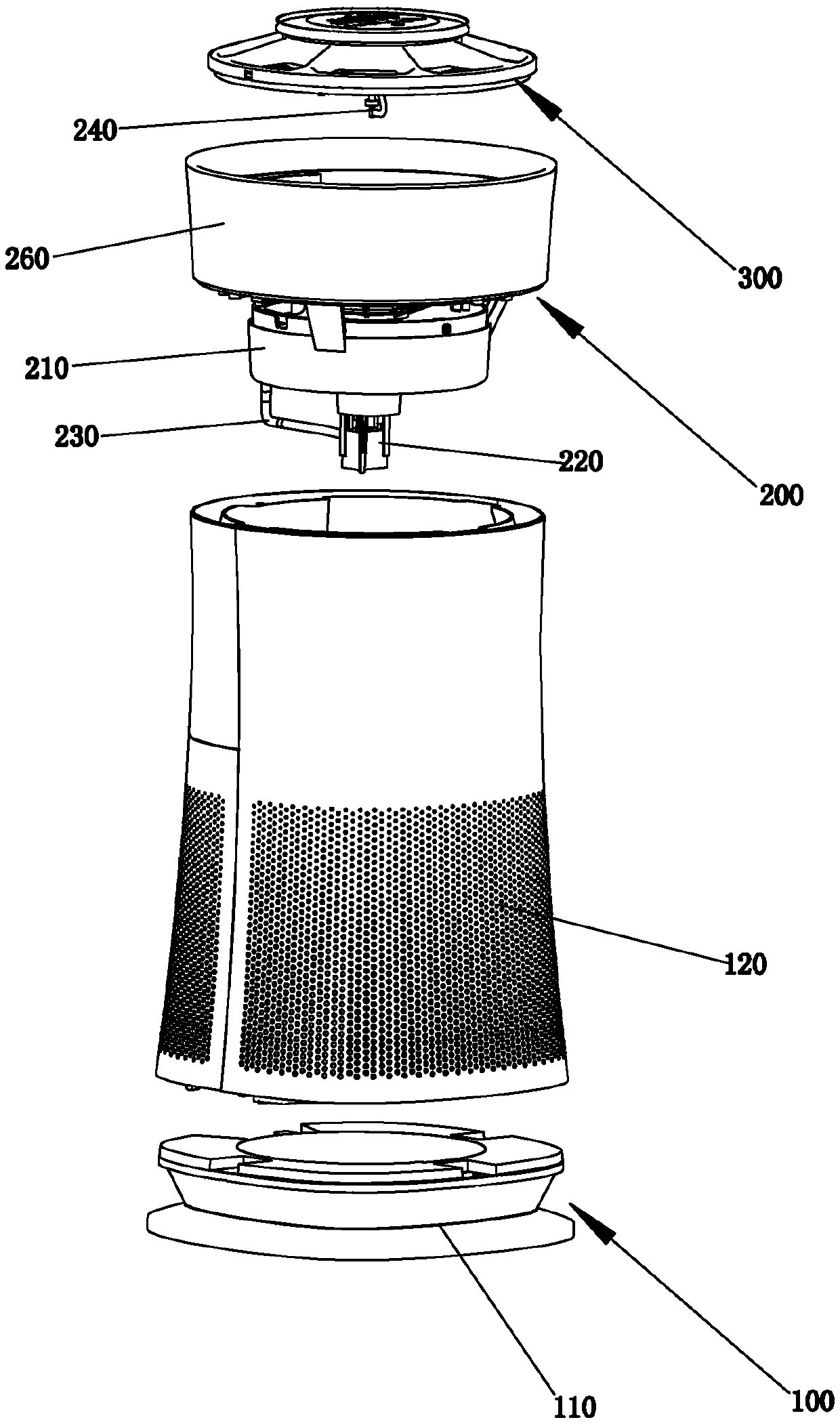 Humidification type air purifier