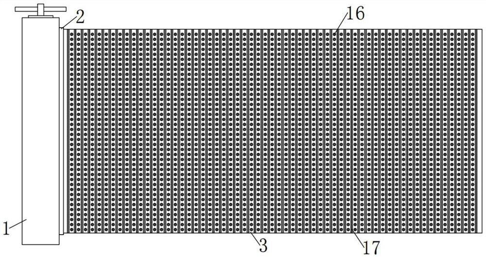 Garden design project construction drawing display device