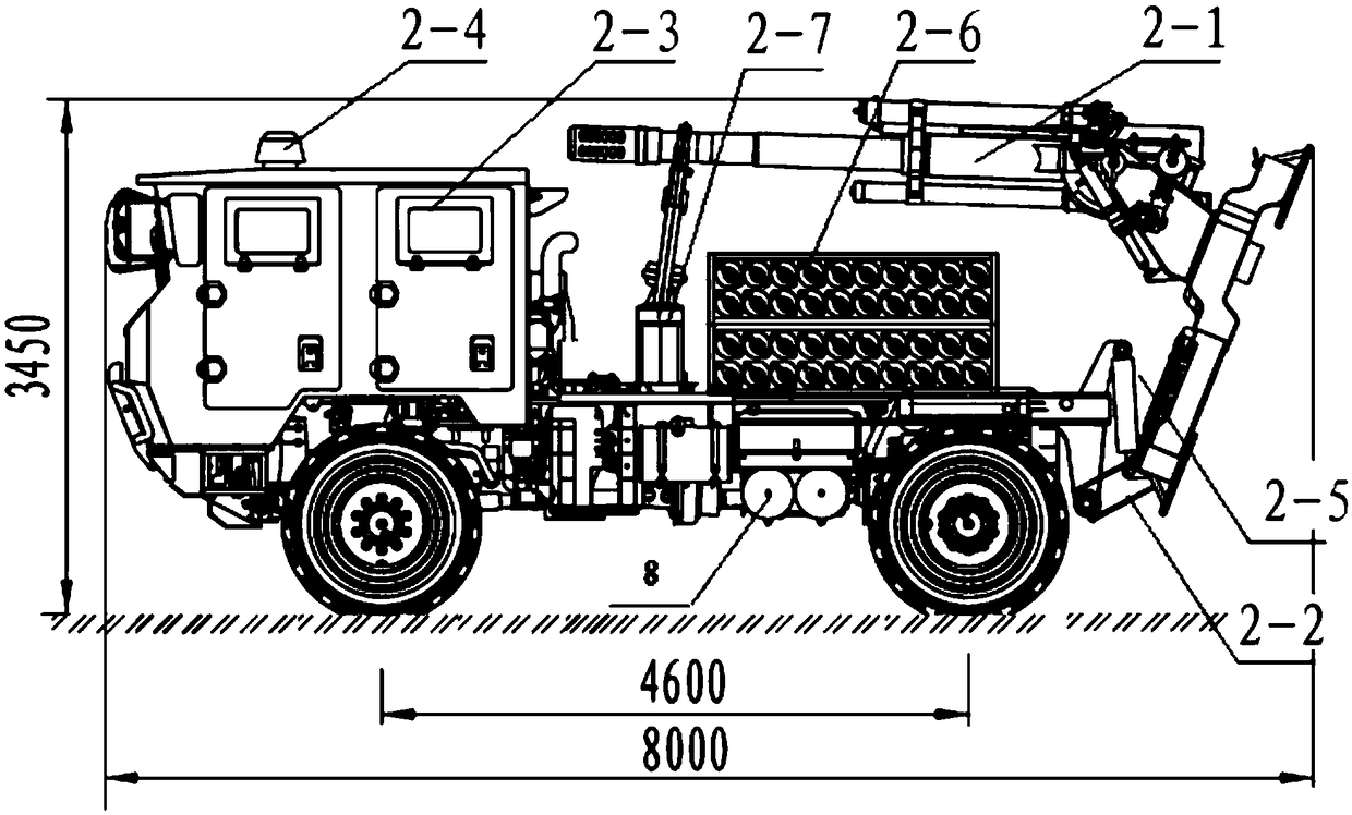 Remote fire extinguishing system and fire extinguishing method