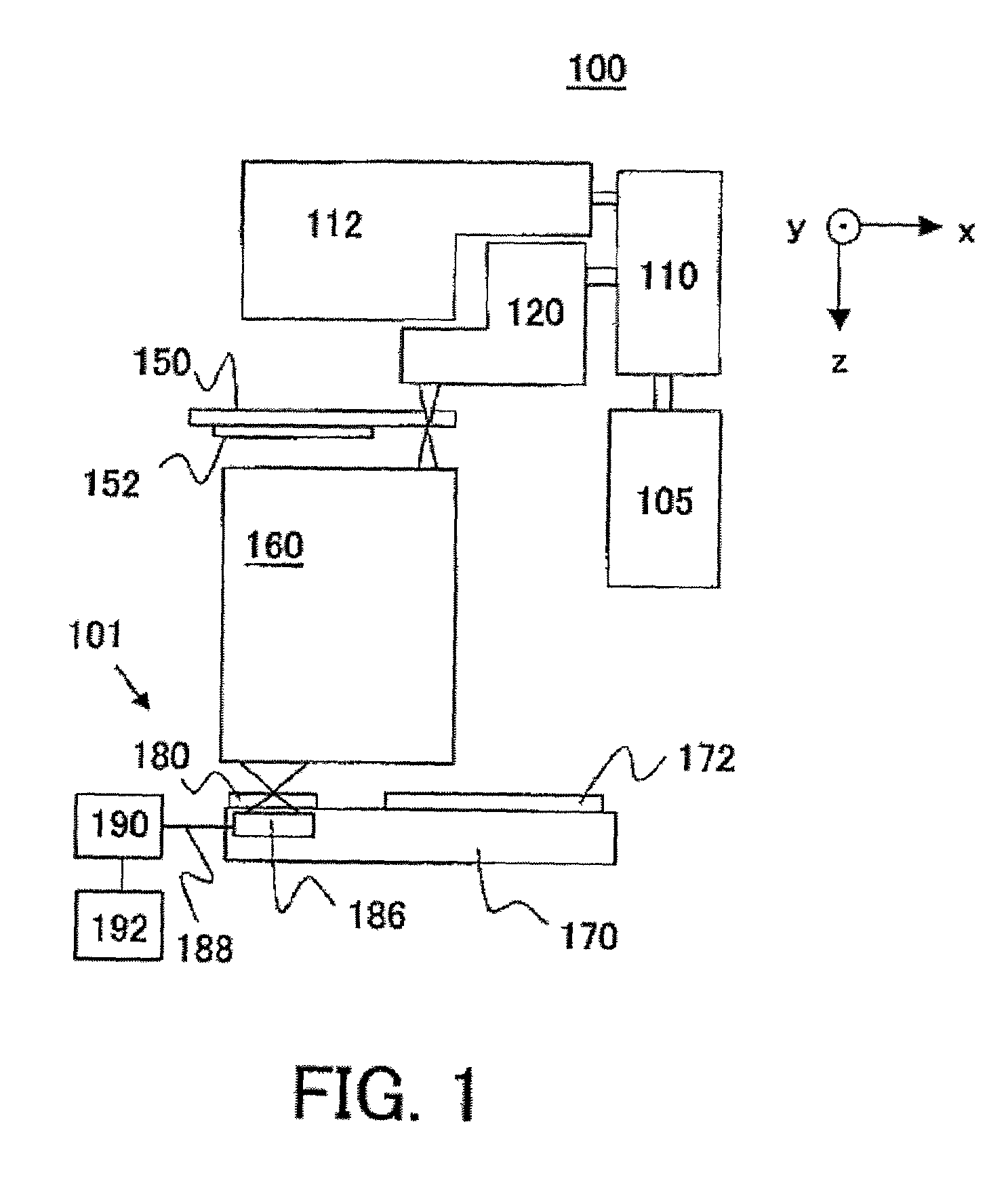 Exposure apparatus mounted with measuring apparatus