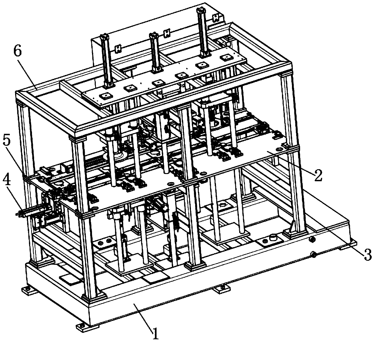 Processing process of polygonal clamping connector at end of car checking fixture rotary shaft