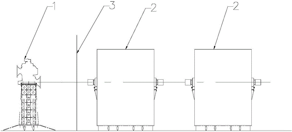 Centering method for ship shafting equipment