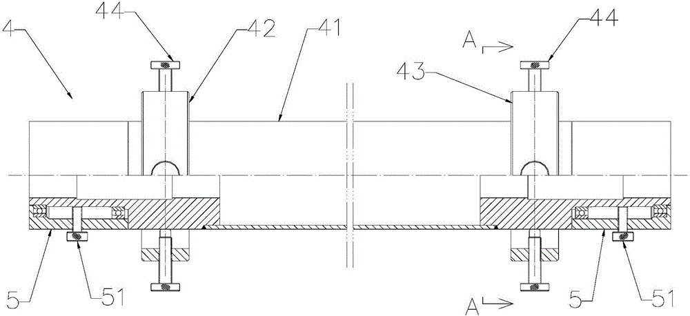 Centering method for ship shafting equipment