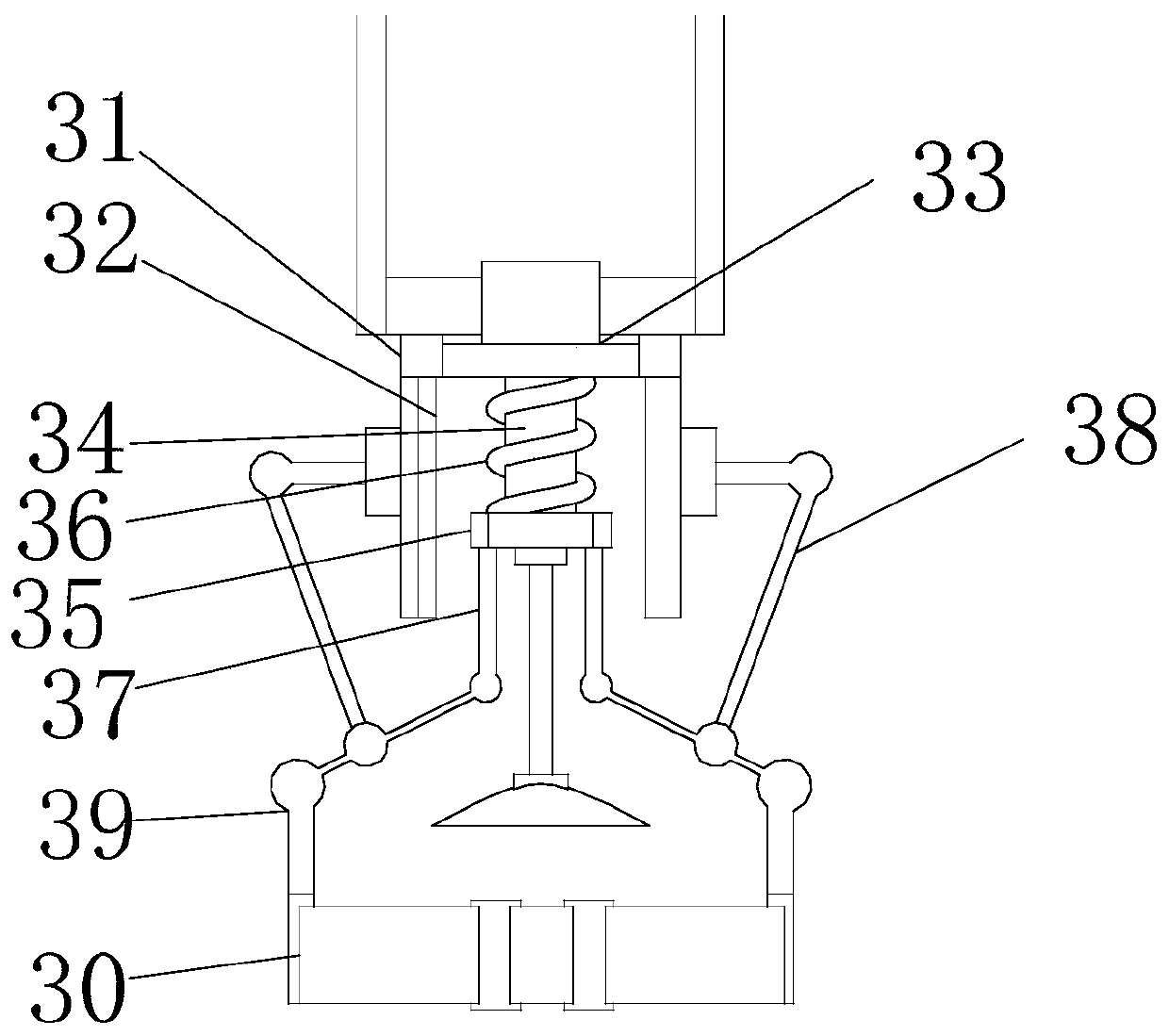 Multi-angle adjusting type micro-adjustment drug delivery device for medical oncology