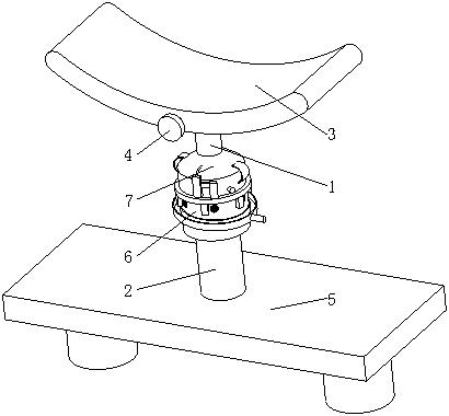 An adjustable optical instrument positioning device