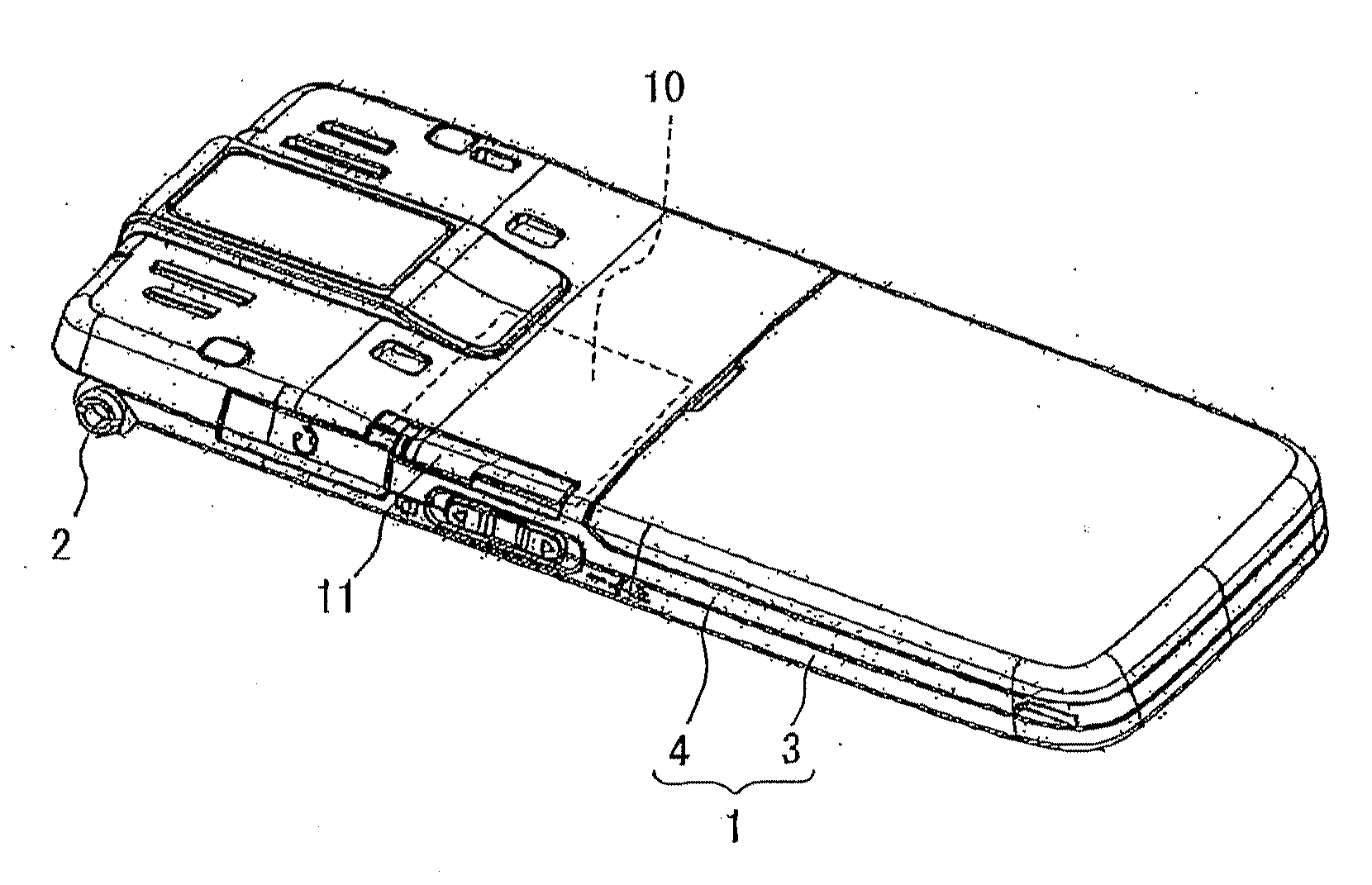 Portable electronic apparatus