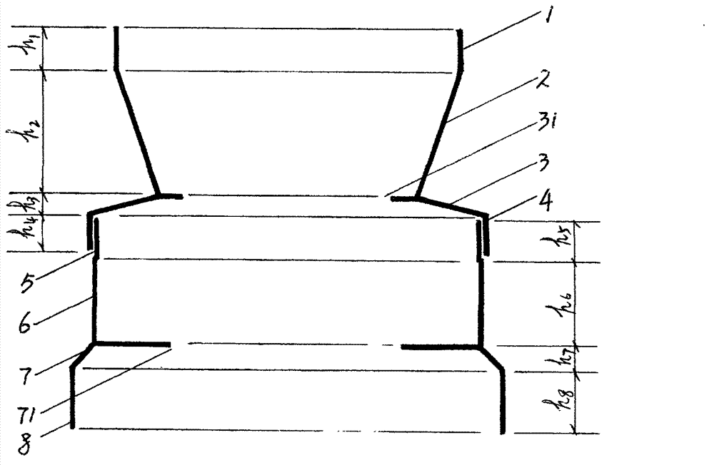 Rectification support frame and connecting body thereof