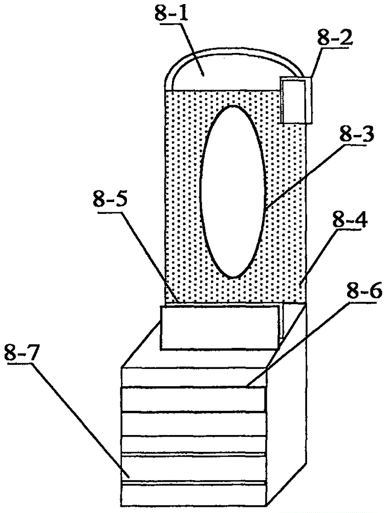 Surgical nursing dressing changing device