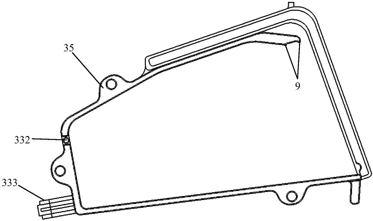 Device for fixing and monitoring vehicle-mounted mobile phone