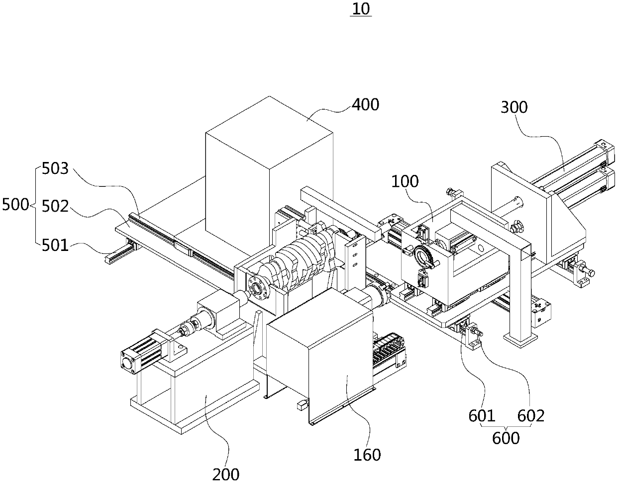 Timing gear locating device and timing gear assembling equipment comprising same