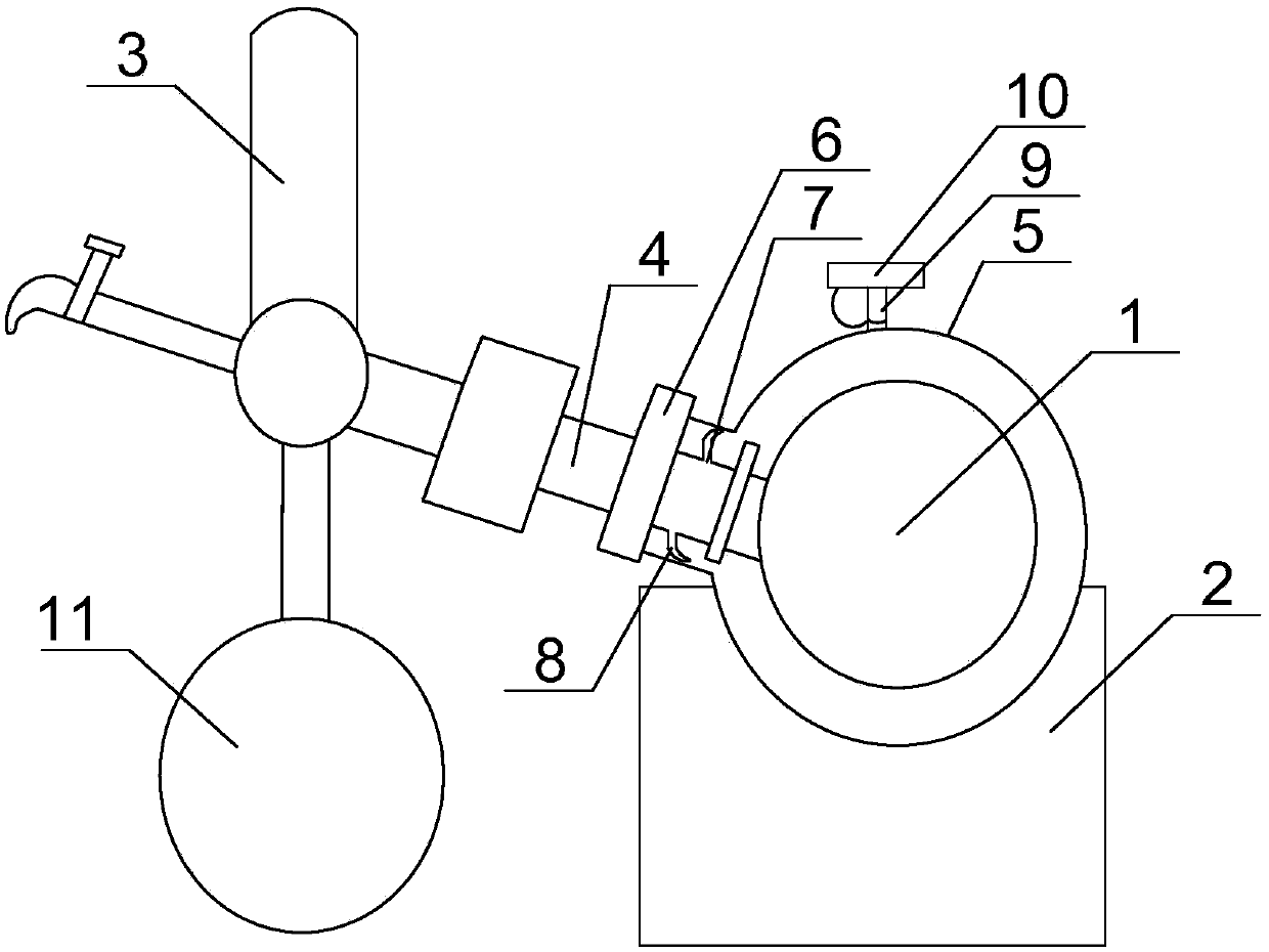 Liquid evaporation device with thickening function