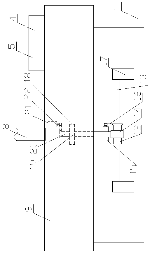 Heavy comprehensive lifting transfer device in logistics network intermediate link