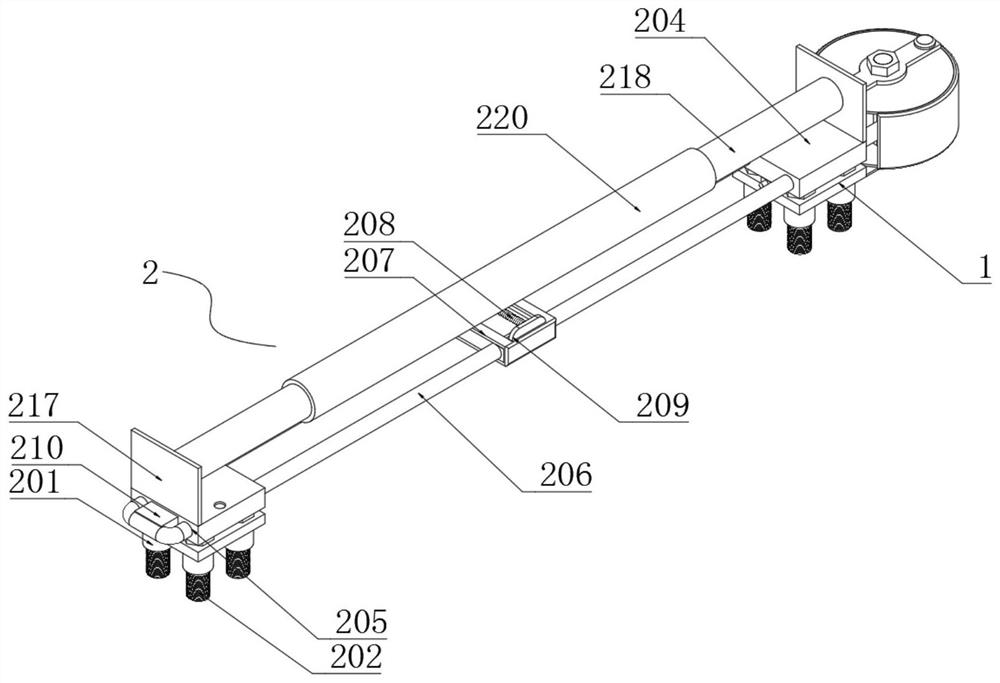 Safety reinforcing device for road and bridge cracks