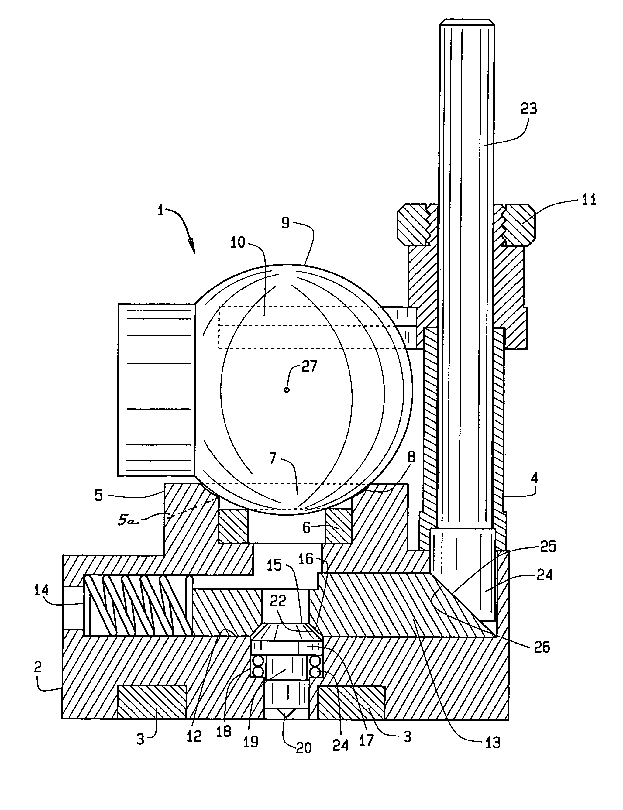 Track and punch SMR marking device