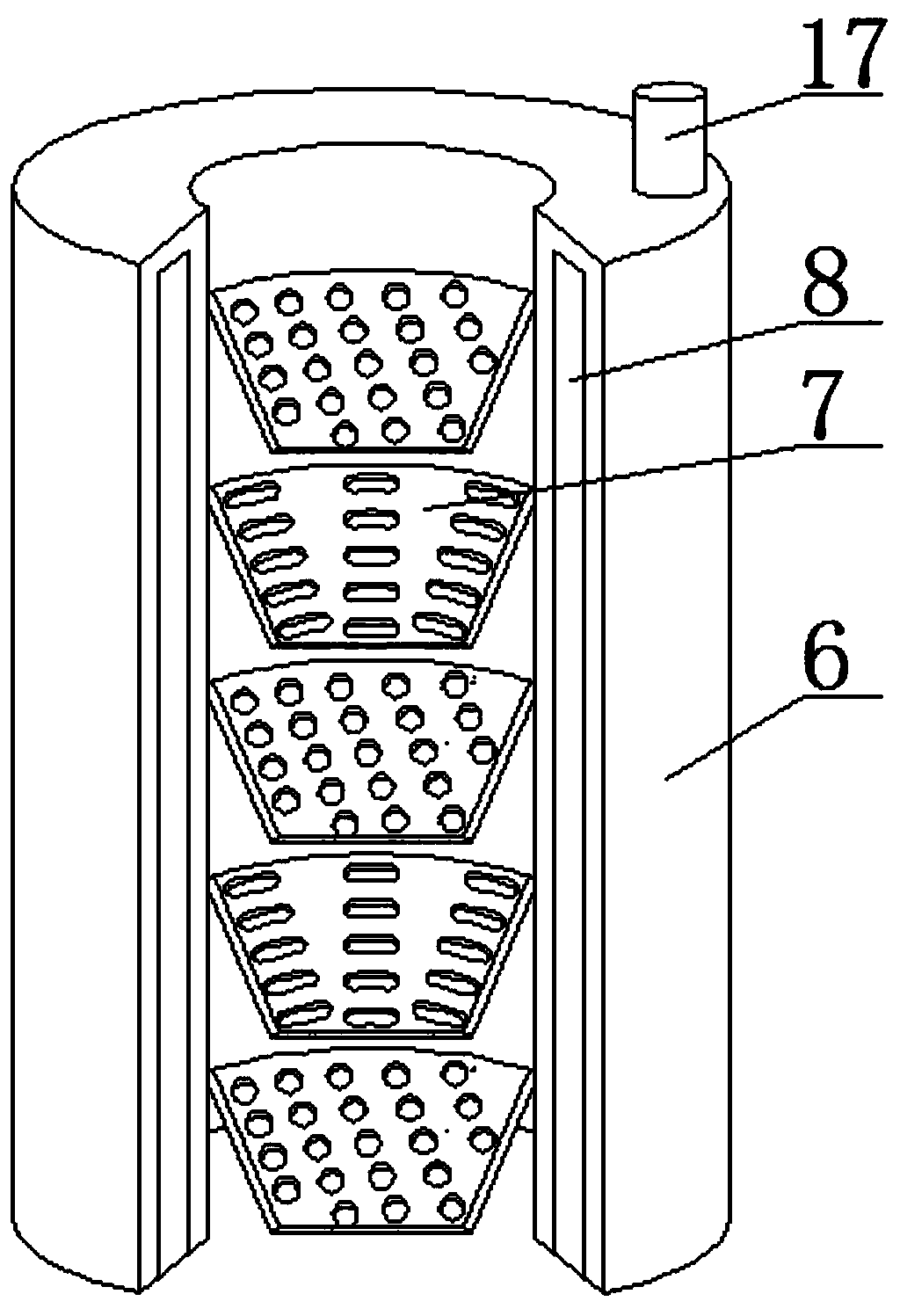 Pumping well under-pump injection agent mixing device