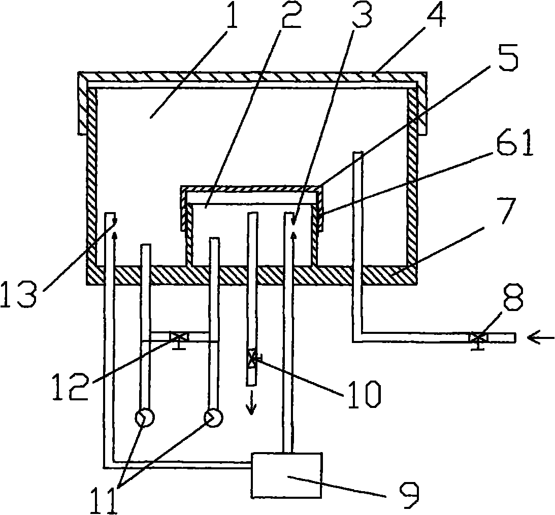 Equipment for small scale booster test